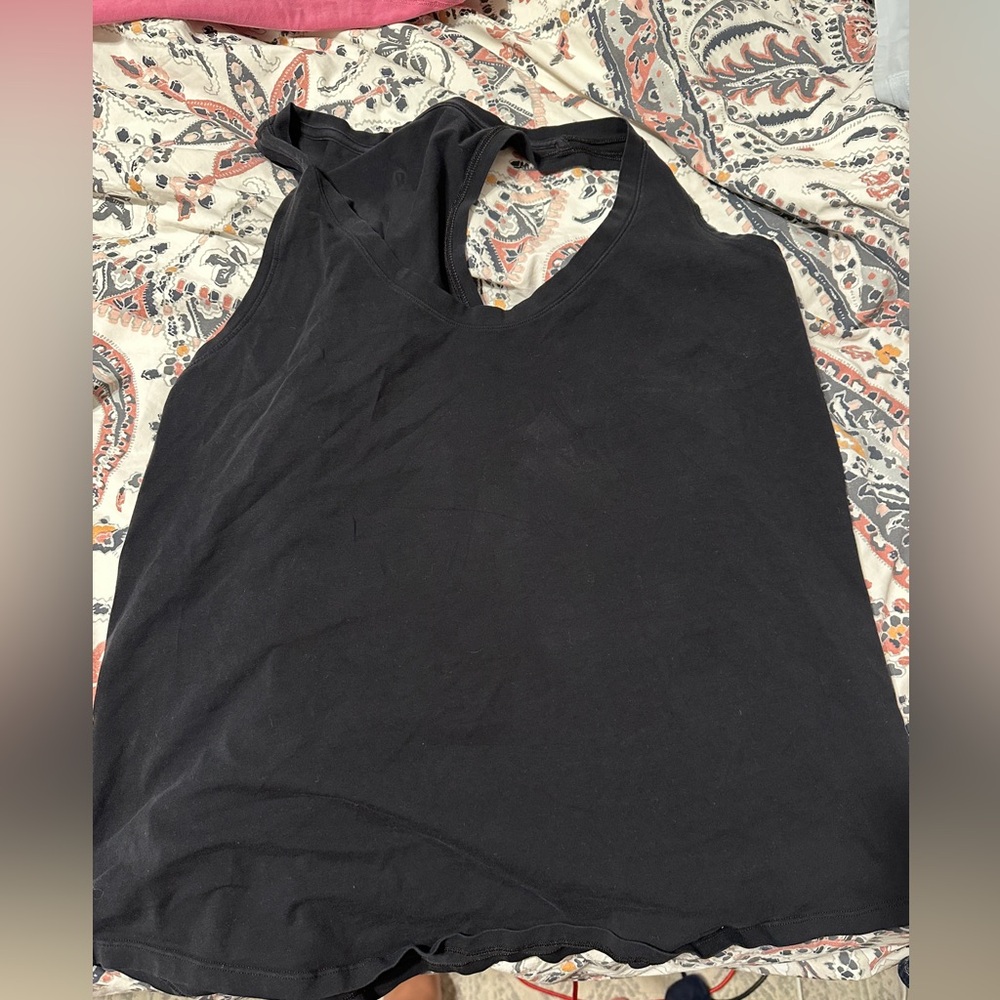 LULULEMON LOVE TANK TOP IN BLACK SIZE 14